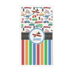 Transportation & Stripes Guest Paper Towels - Full Color - Standard (Personalized)