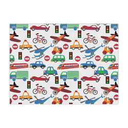 Transportation & Stripes Large Tissue Papers Sheets - Heavyweight