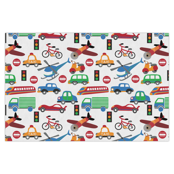 Custom Transportation & Stripes X-Large Tissue Papers Sheets - Heavyweight