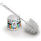 Transportation & Stripes Toilet Brush (Personalized)