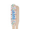 Transportation & Stripes Wooden Food Pick - Paddle - Single Sided - Front & Back