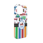 Transportation & Stripes iPhone Case - Plastic - iPhone 13 Mini (Personalized)