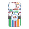 Transportation & Stripes iPhone 13 Pro Case - Back