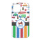 Transportation & Stripes iPhone 13 Tough Case - Back