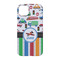 Transportation & Stripes iPhone 14 Case - Back