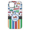 Transportation & Stripes iPhone 14 Plus Tough Case - Back