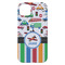 Transportation & Stripes iPhone 14 Pro Max Case - Back