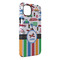 Transportation & Stripes iPhone 14 Pro Max Tough Case - Angle