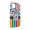 Transportation & Stripes iPhone 14 Tough Case - Angle