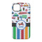 Transportation & Stripes iPhone 14 Tough Case - Back