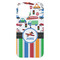 Transportation & Stripes iPhone 15 Plus Case - Back