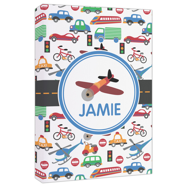 Custom Transportation Canvas Print - 20x30 (Personalized)