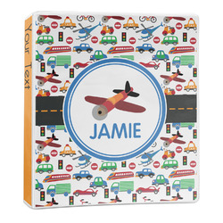 Transportation 3-Ring Binder - 1 inch (Personalized)