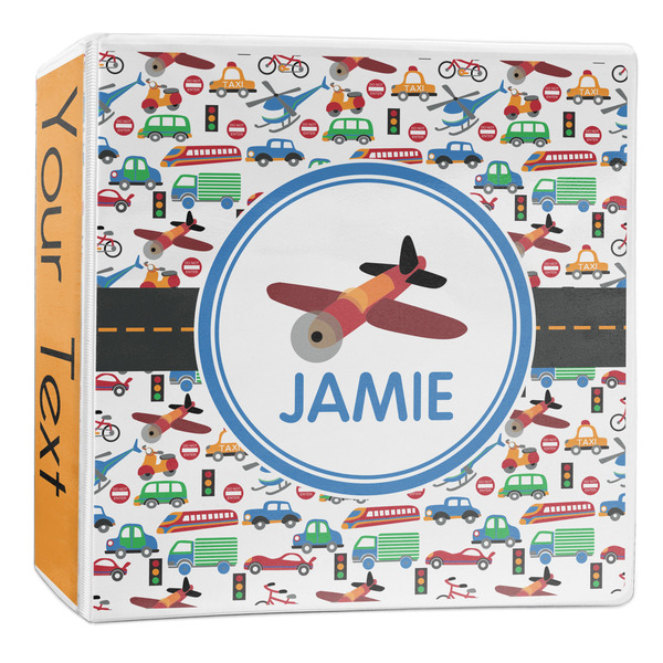 Custom Transportation 3-Ring Binder - 2 inch (Personalized)