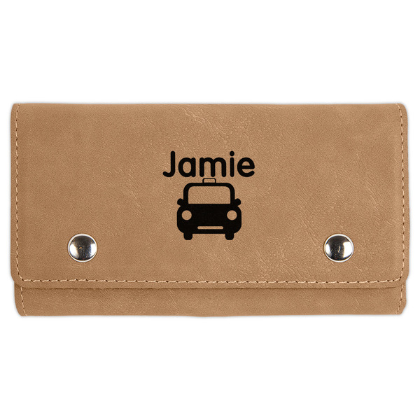 Custom Transportation Cards & Dice Set - Light Brown (Personalized)