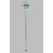 Transportation Clear Plastic 7" Stir Stick - Round - Single Stick