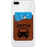 Transportation Leatherette Phone Wallet (Personalized)