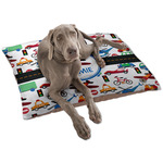 Transportation Dog Bed - Large w/ Name or Text