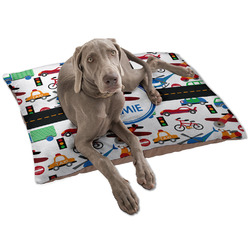Transportation Dog Bed - Large w/ Name or Text