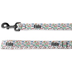 Transportation Deluxe Dog Leash - 4 ft (Personalized)