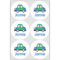 Transportation Drink Topper - XLarge - Set of 6