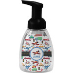 Transportation Foam Soap Bottle - Black (Personalized)