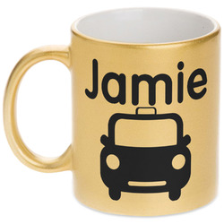 Transportation Metallic Mug (Personalized)