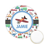 Transportation Printed Cookie Topper - 2.15" (Personalized)