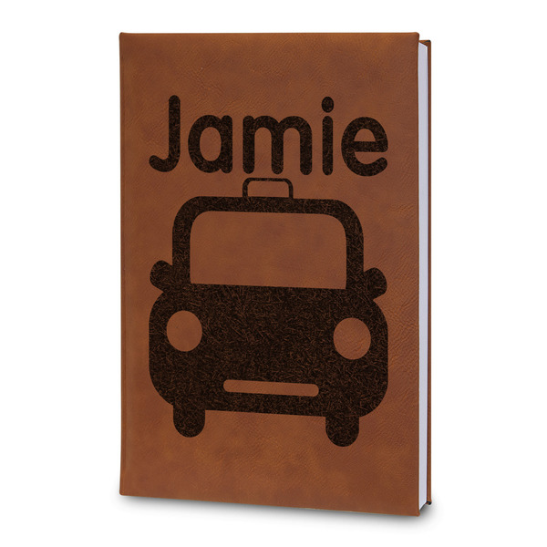 Custom Transportation Leatherette Journal - Large - Double Sided (Personalized)