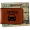 Transportation Leatherette Magnetic Money Clip - Front