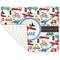 Transportation Linen Placemat - Folded Corner (single side)