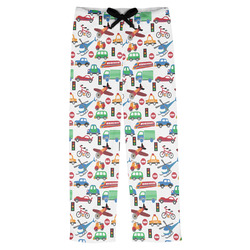 Transportation Mens Pajama Pants - XS