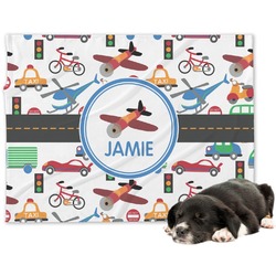 Transportation Dog Blanket - Regular (Personalized)