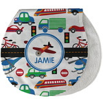 Transportation Burp Pad - Velour w/ Name or Text