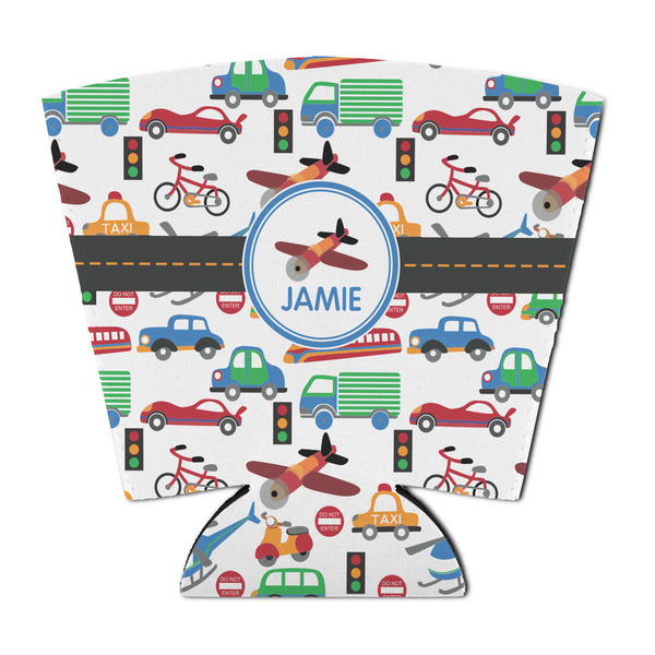 Custom Transportation Party Cup Sleeve - with Bottom (Personalized)