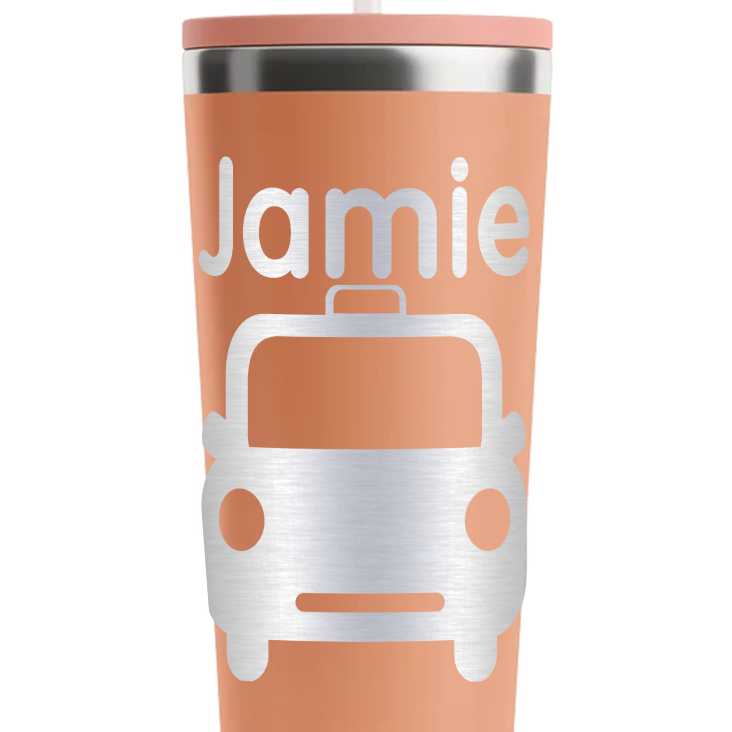 Custom Transportation RTIC Everyday Tumbler with Straw - 28oz