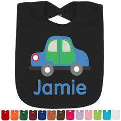 Transportation Cotton Baby Bib (Personalized)