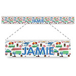 Transportation Plastic Ruler - 12" (Personalized)