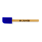 Transportation Silicone Spatula - Blue (Personalized)