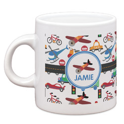 Transportation Espresso Cup (Personalized)