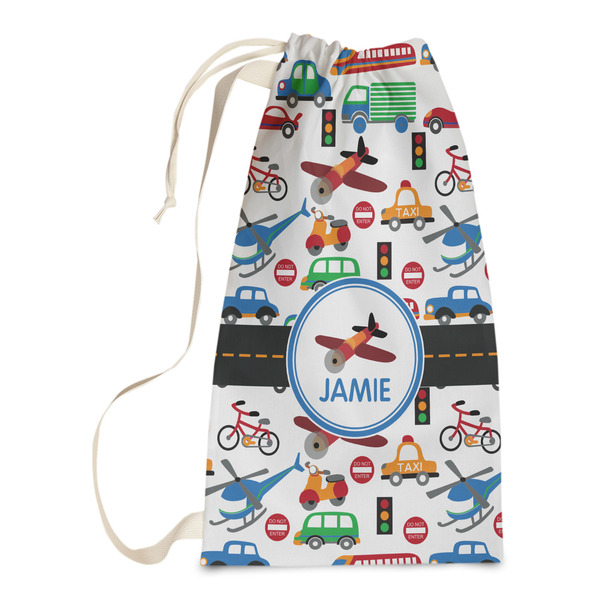 Custom Transportation Laundry Bags - Small (Personalized)