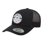 Transportation Trucker Hat - Black (Personalized)