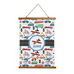 Transportation Wall Hanging Tapestry - Tall (Personalized)