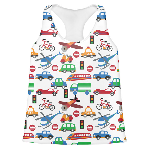 Custom Transportation Womens Racerback Tank Top - X Small