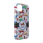 Transportation iPhone Case - Plastic - iPhone 14 (Personalized)