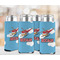 Helicopter 12oz Tall Can Sleeve - Set of 4 - LIFESTYLE