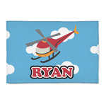 Helicopter 2' x 3' Indoor Area Rug (Personalized)