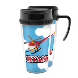 Helicopter Acrylic Travel Mug (Personalized)