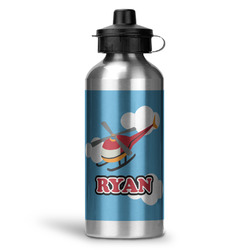 Helicopter Water Bottle - Aluminum - 20 oz (Personalized)