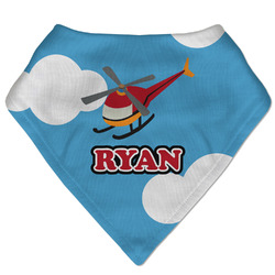 Helicopter Bandana Bib (Personalized)